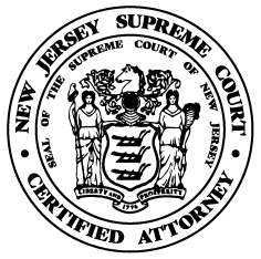 New Jersey Supreme Court | Certified Attorney | Seal of the Supreme Court of New Jersey
